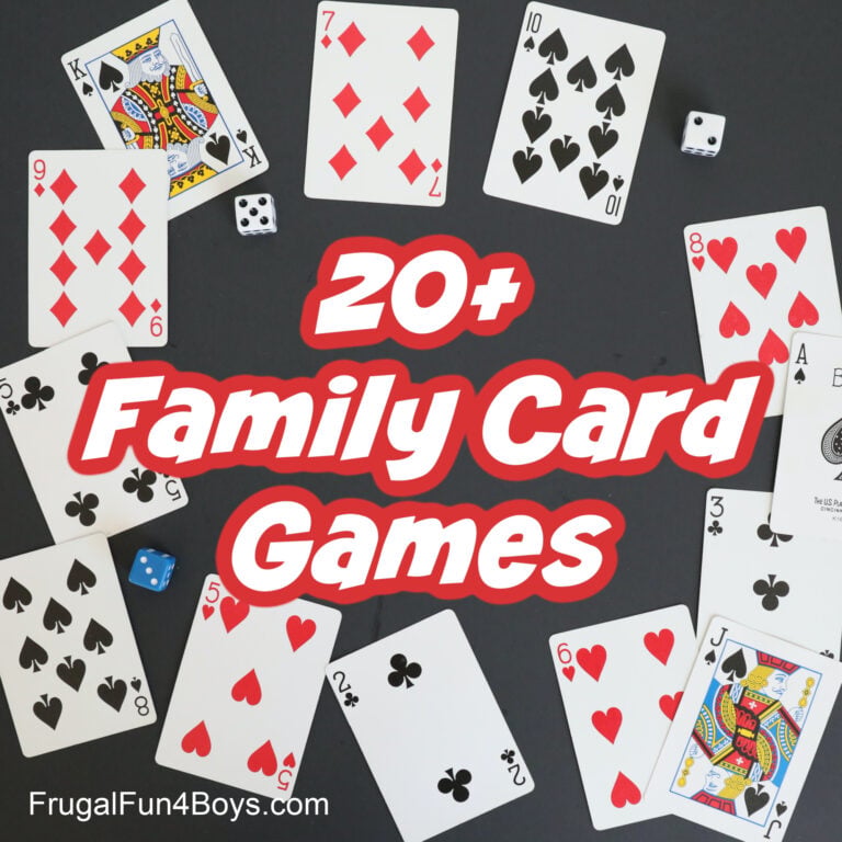 20 Card Games that are Perfect for Your Next Family Game Night - Frugal ...