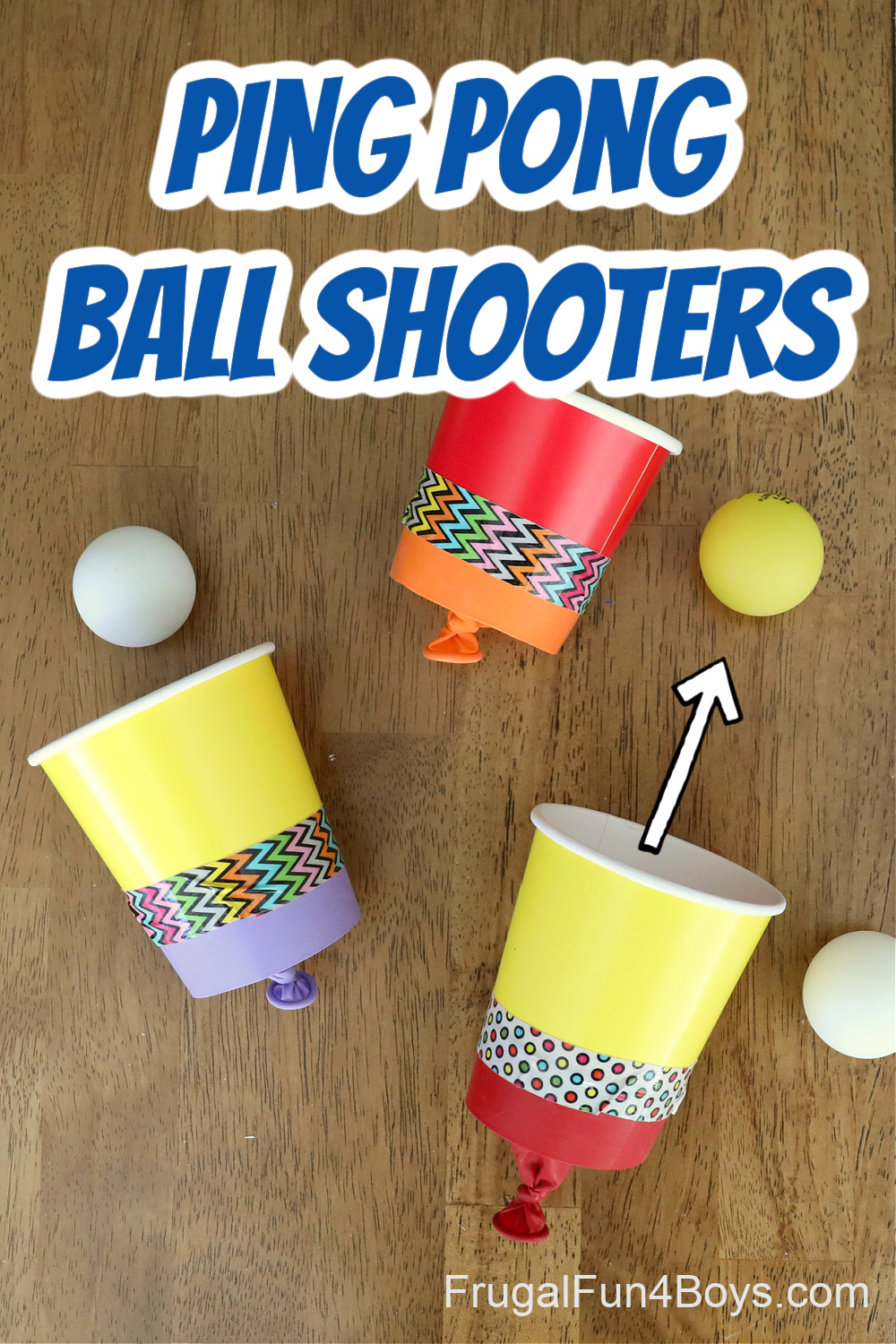 Ping pong ball shooters