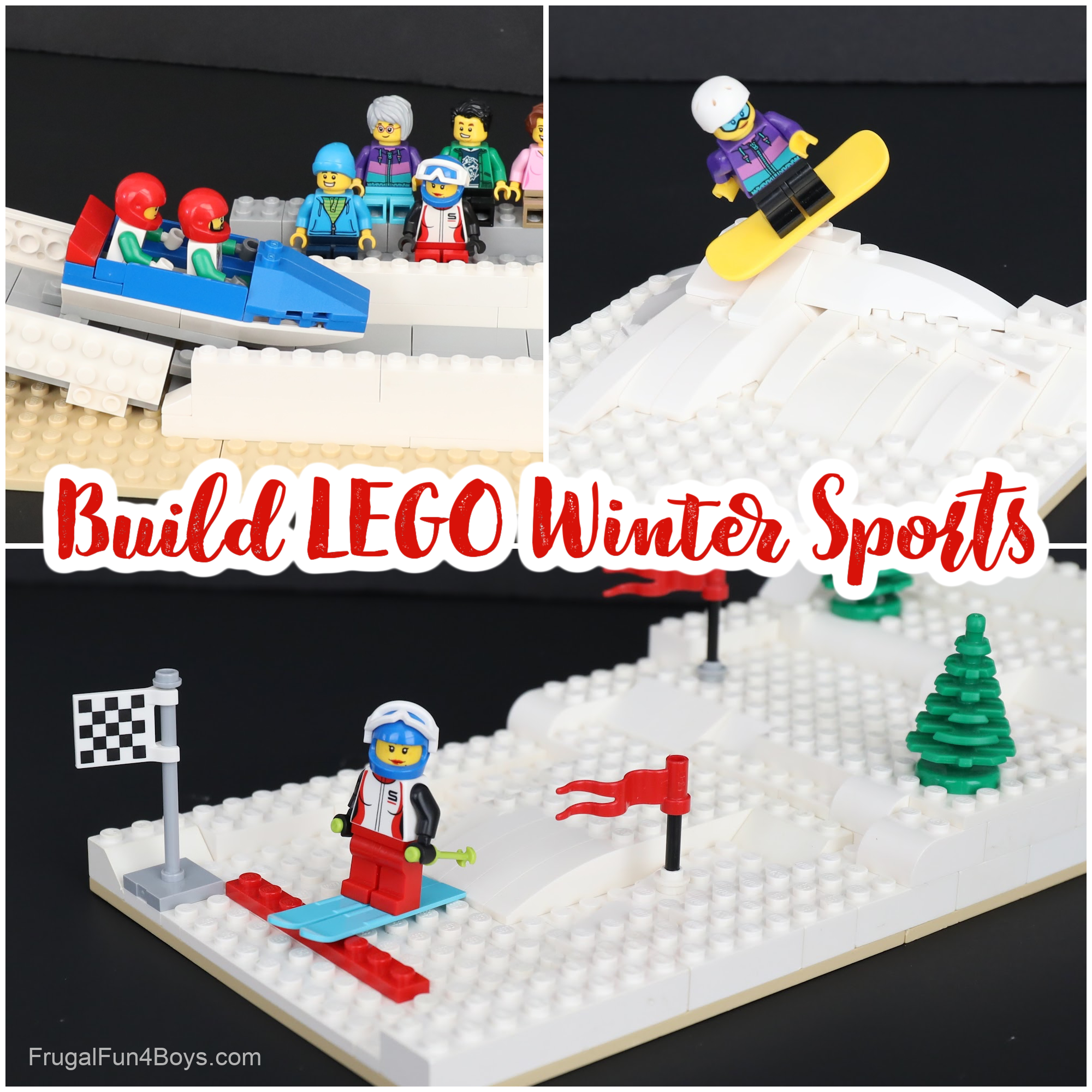 How to Build LEGO Winter Sports