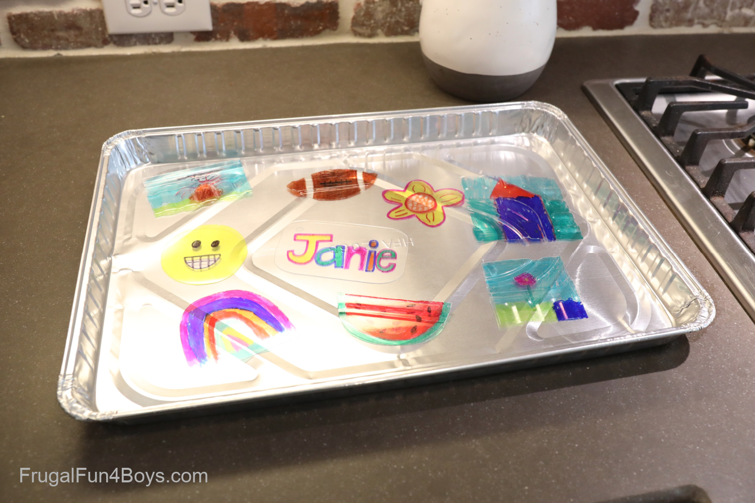 Can you shrink Shrinky Dinks in an Easy Bake Oven?