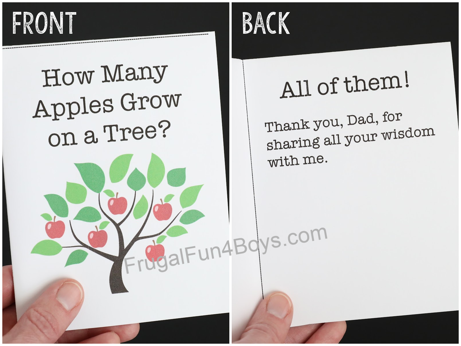 Printable Dad Jokes Greeting Cards - Frugal Fun For Boys and Girls