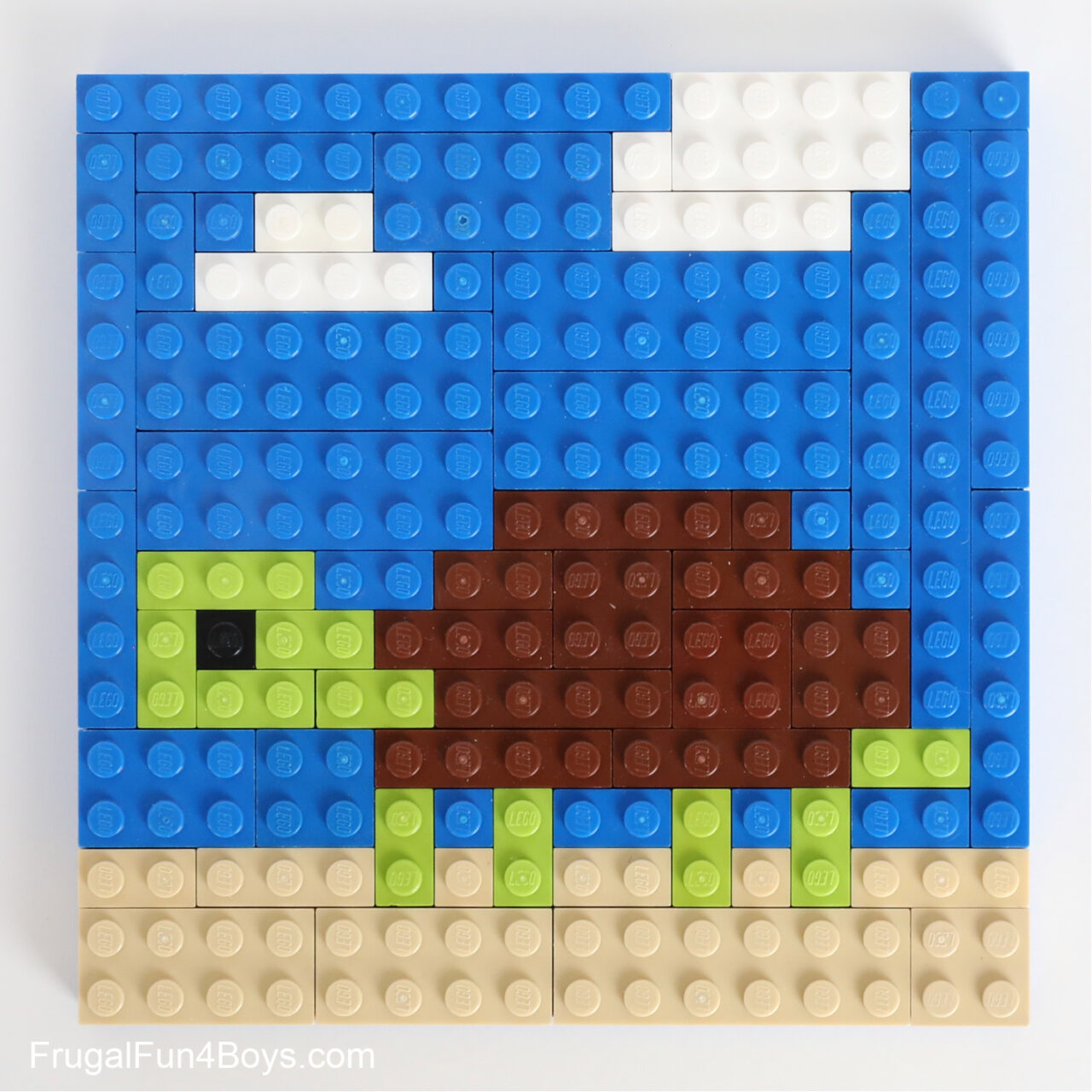 Spring LEGO Building Cards Frugal Fun For Boys And Girls