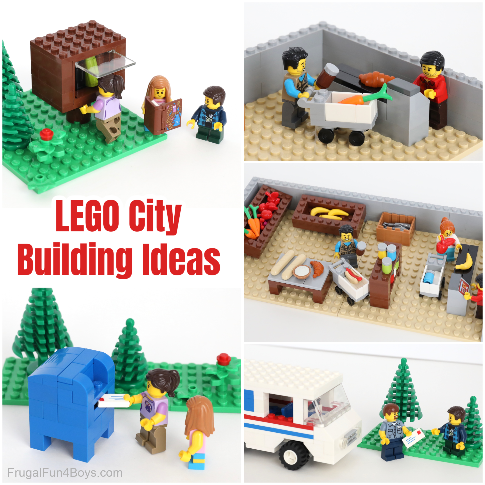 rynker igennem fragment LEGO City Building Ideas - Frugal Fun For Boys and Girls
