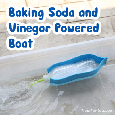 Baking Soda and Vinegar Powered Boat