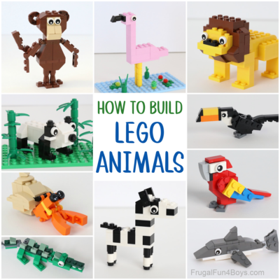 How to Build Awesome LEGO Animals
