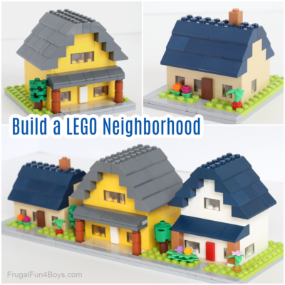 Build a LEGO Tiny Neighborhood