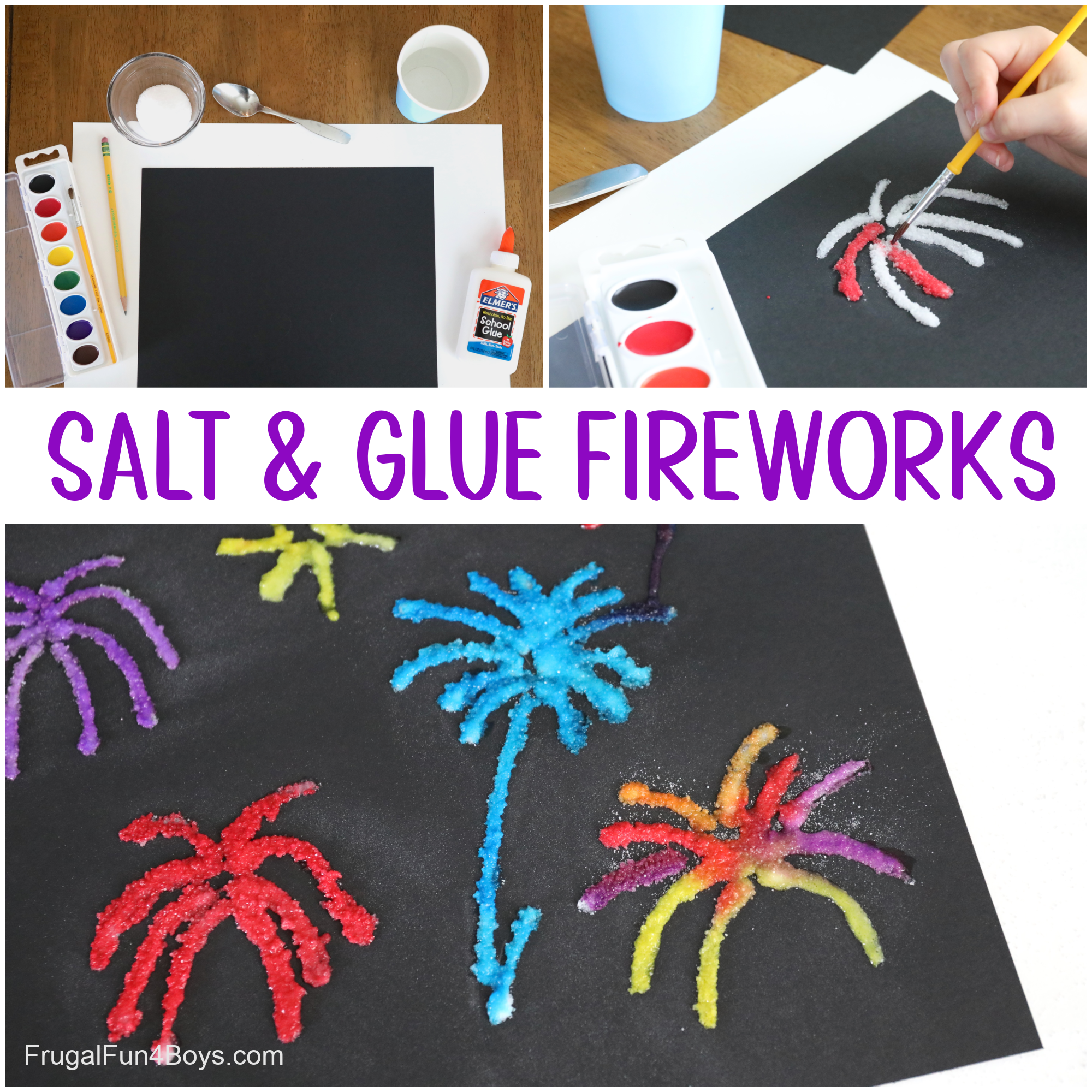 Painting for Kids: How to Make a Salt Painting With Watercolors