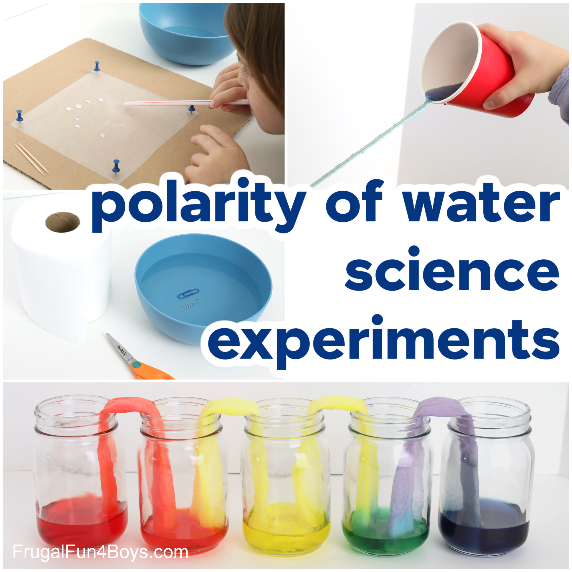 Polarity of Water Science Experiments