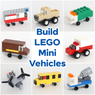 How to Build Cool LEGO Mini Vehicles