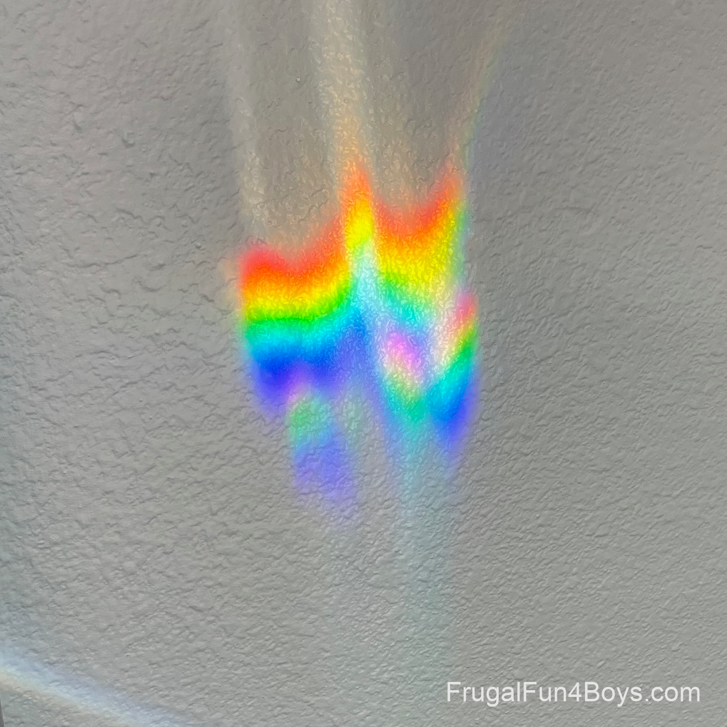 Dancing Rainbow Science experiment