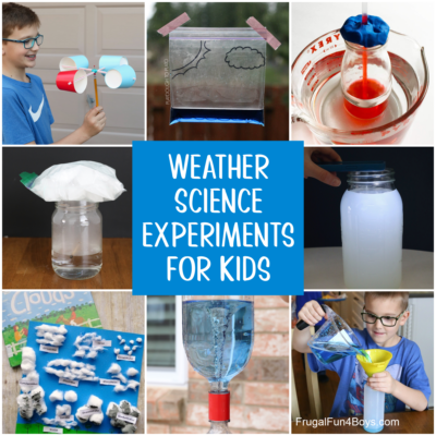 Weather Science Experiments for Kids