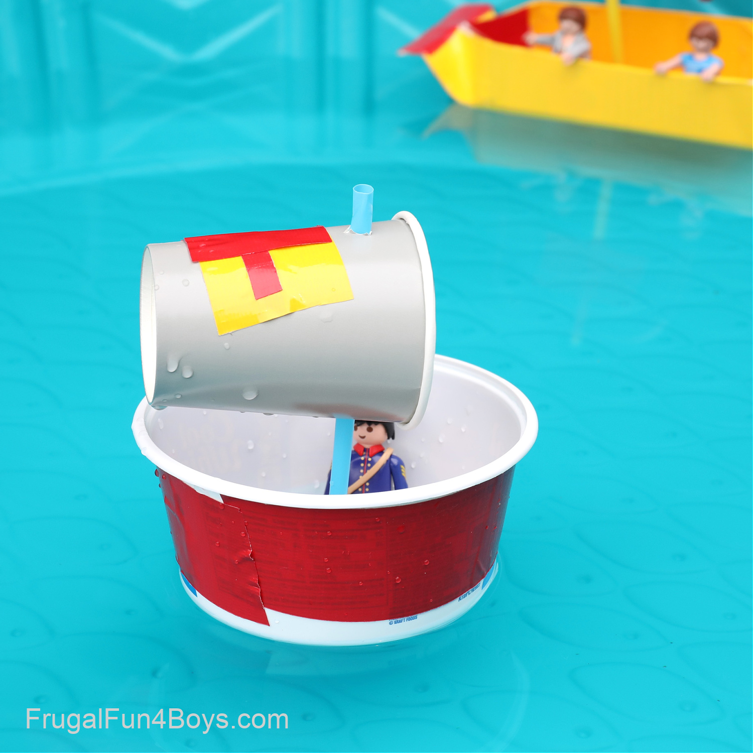 Building Boats from Recycled Materials - Frugal Fun For Boys and Girls