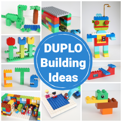 LEGO DUPLO Building Ideas {With Printable Cards!}