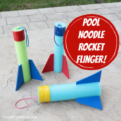 How to Make a Pool Noodle Rocket Flinger