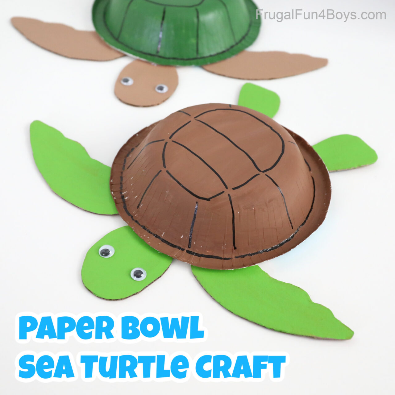Sea Turtle Craft Template