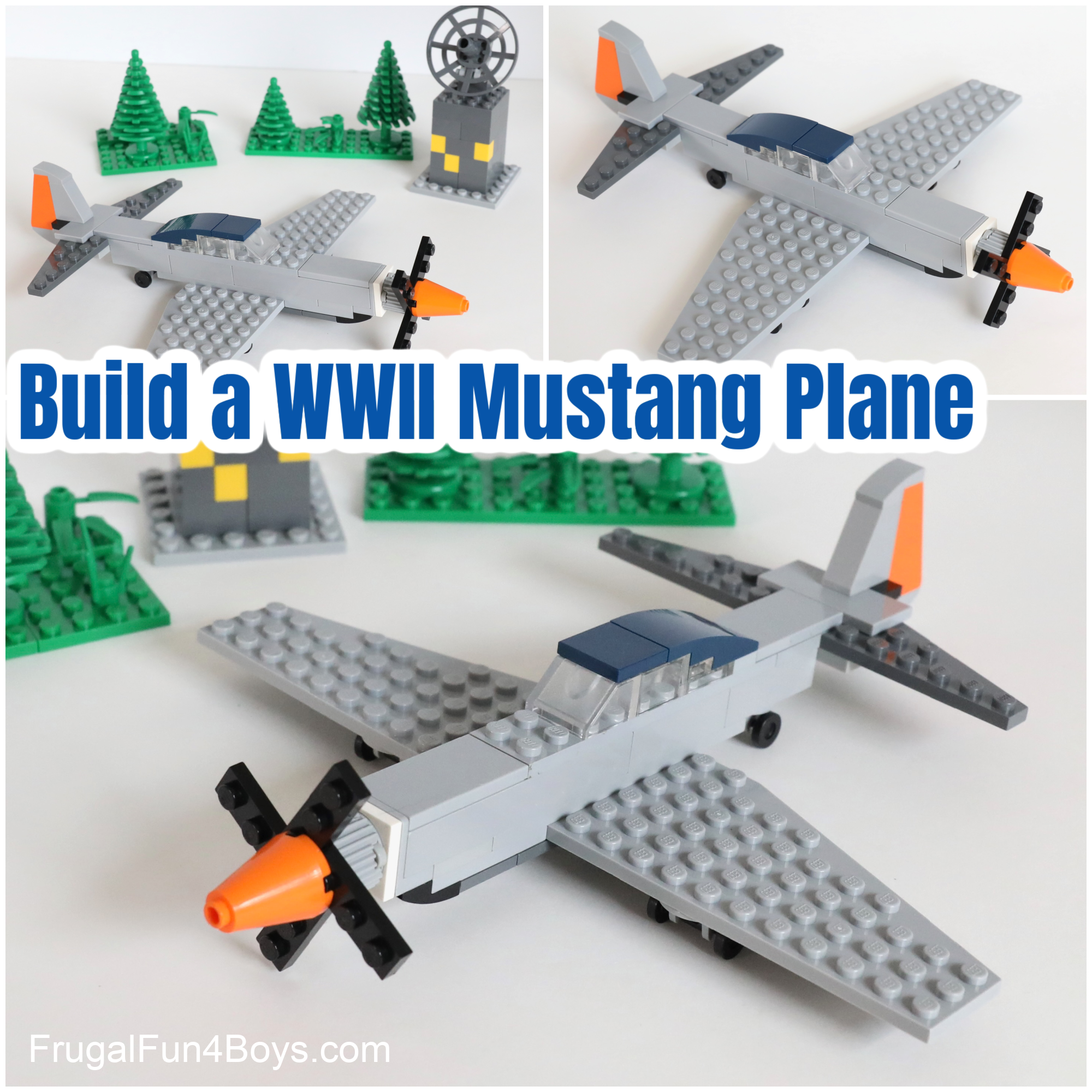 Toy plane (how to make a plane building blocks) 