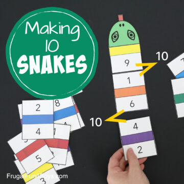Making Ten with SNAKES {Printable Math Activity} - Frugal Fun For Boys ...