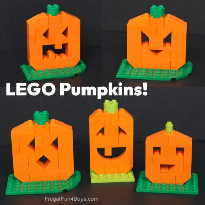Build LEGO Jack O’Lanterns