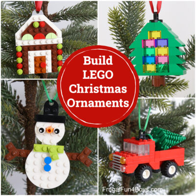 Build LEGO Christmas Ornaments