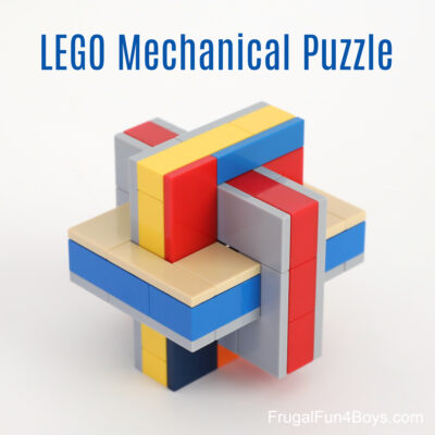 Make a LEGO Mechanical Puzzle