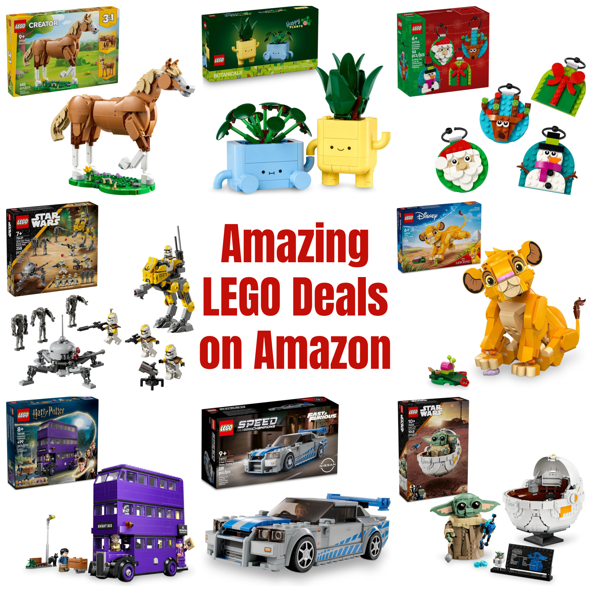 Amazing LEGO Deals on Amazon {November 15, 2025} - Frugal Fun For