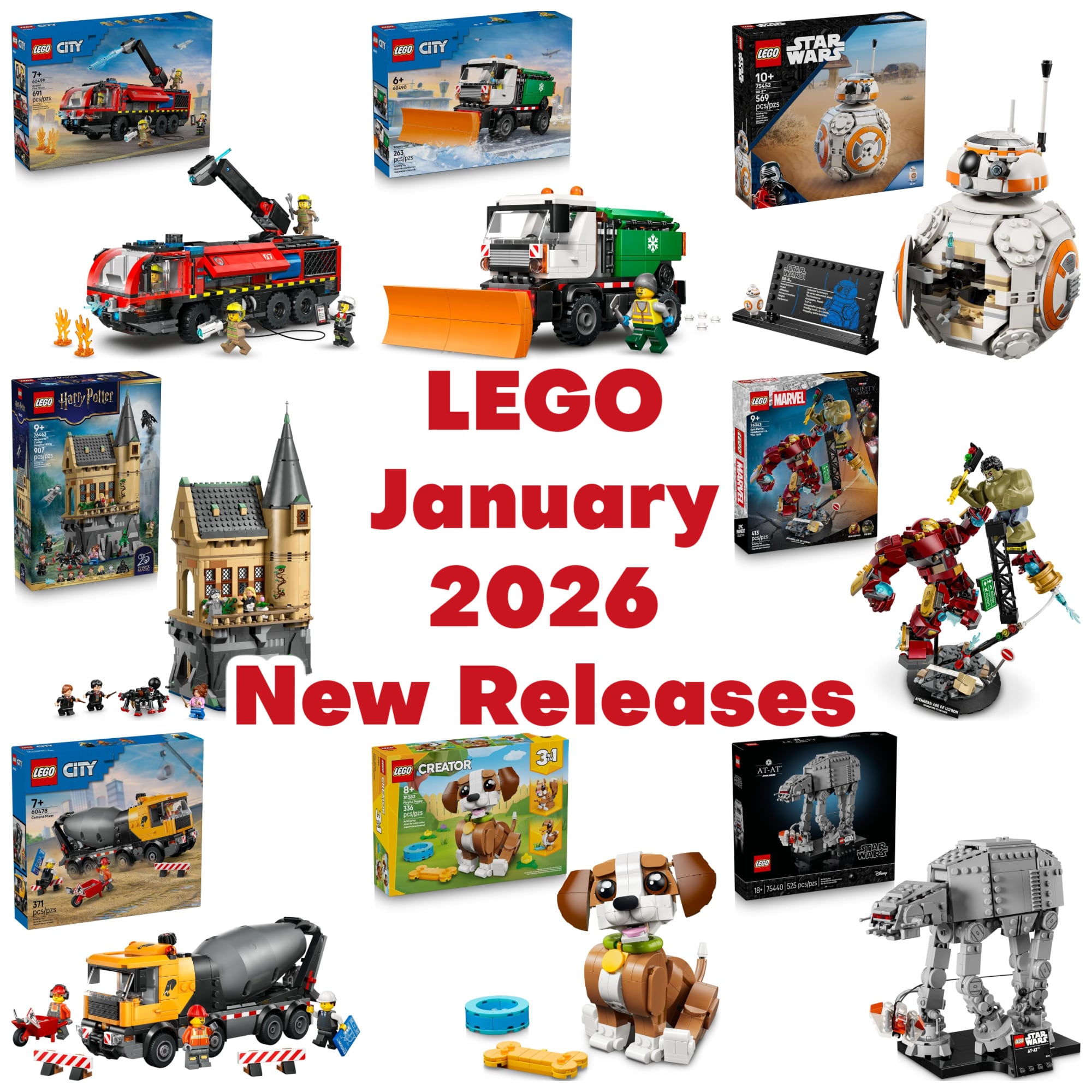 January 2026 LEGO New Releases - Frugal Fun For Boys and Girls