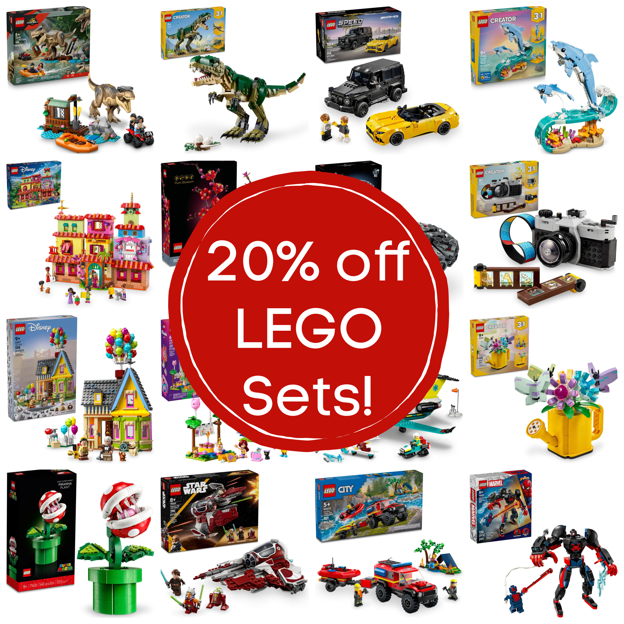 20% off LEGO Sets on Amazon - Frugal Fun For Boys and Girls